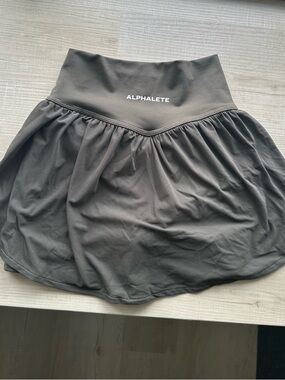 Alphalete Trace Skirt - Grey